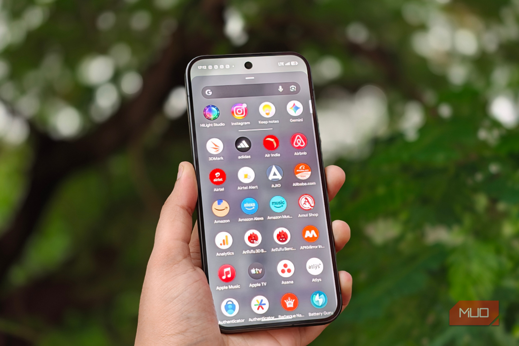Google Pixel 11 Pro XL apps on the home screen