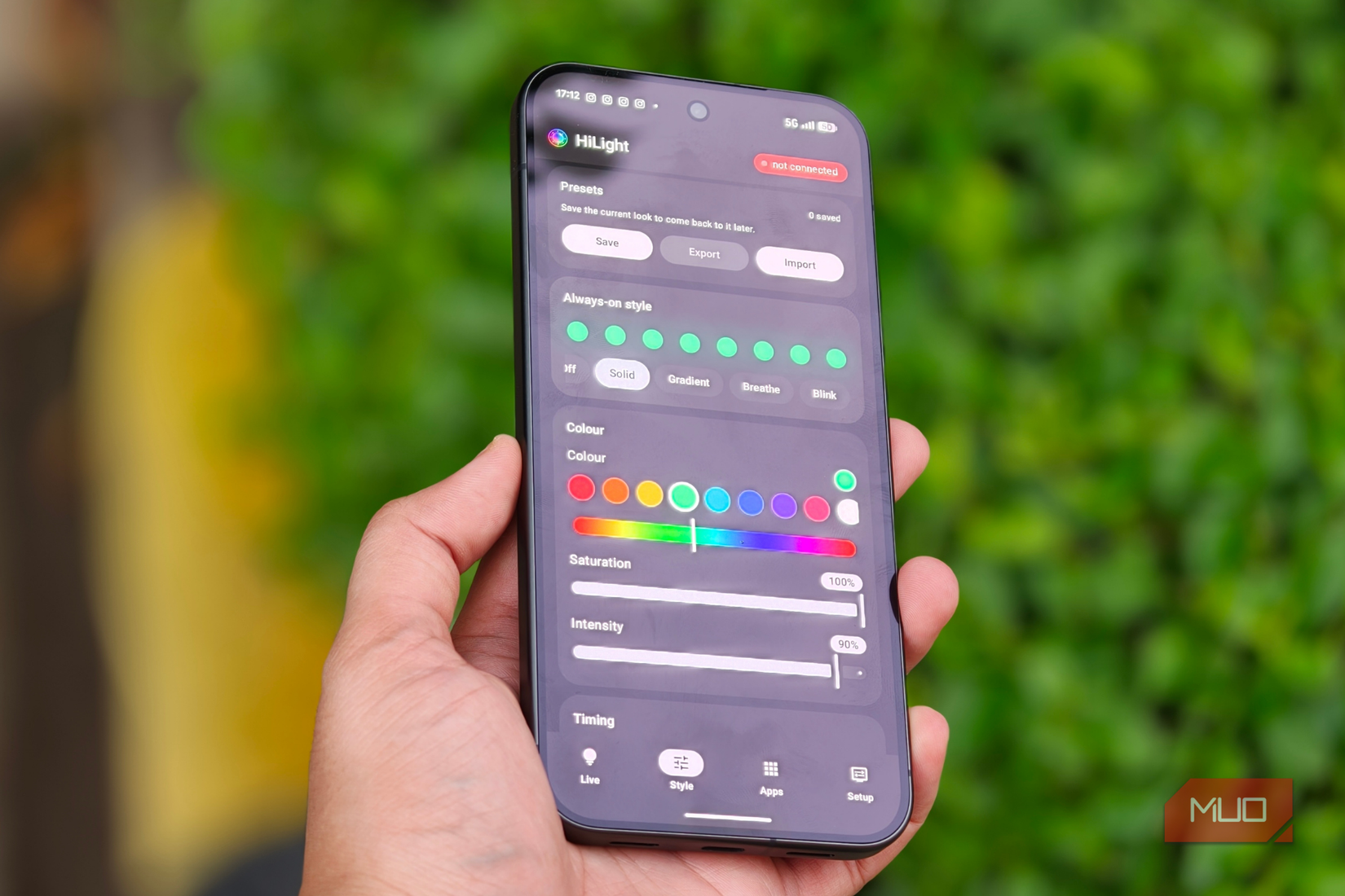 HiLight Studio app on the Google Pixel 11 Pro XL