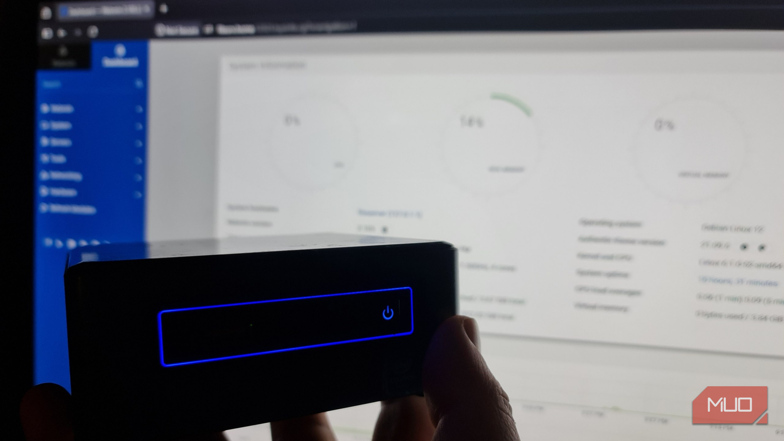 I got a free Mini PC, and TurnKey Linux made it a cloud-backed NAS