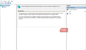 Hyper V Manager on WIndows