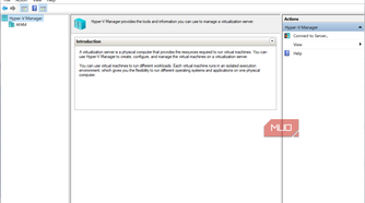 Hyper V Manager on WIndows