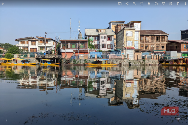 The photo viewer page on Immich.