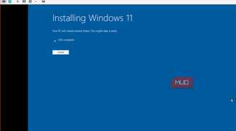 Installing Windows 11 in a virtual machine