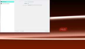 The KDE gesture menu