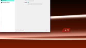 The KDE gesture menu