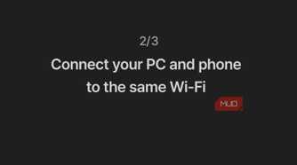 Keymate setup step 2 showing Wi-Fi connection prompt