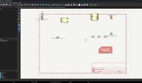 KiCAD with PCB schematic.