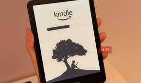 Kindle Paperwhite on boot screen