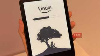 Kindle Paperwhite on boot screen