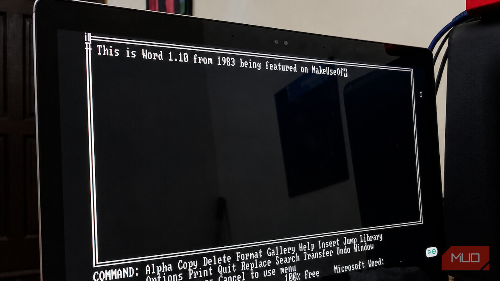 Microsoft Word is older than Windows — and Unix got it first