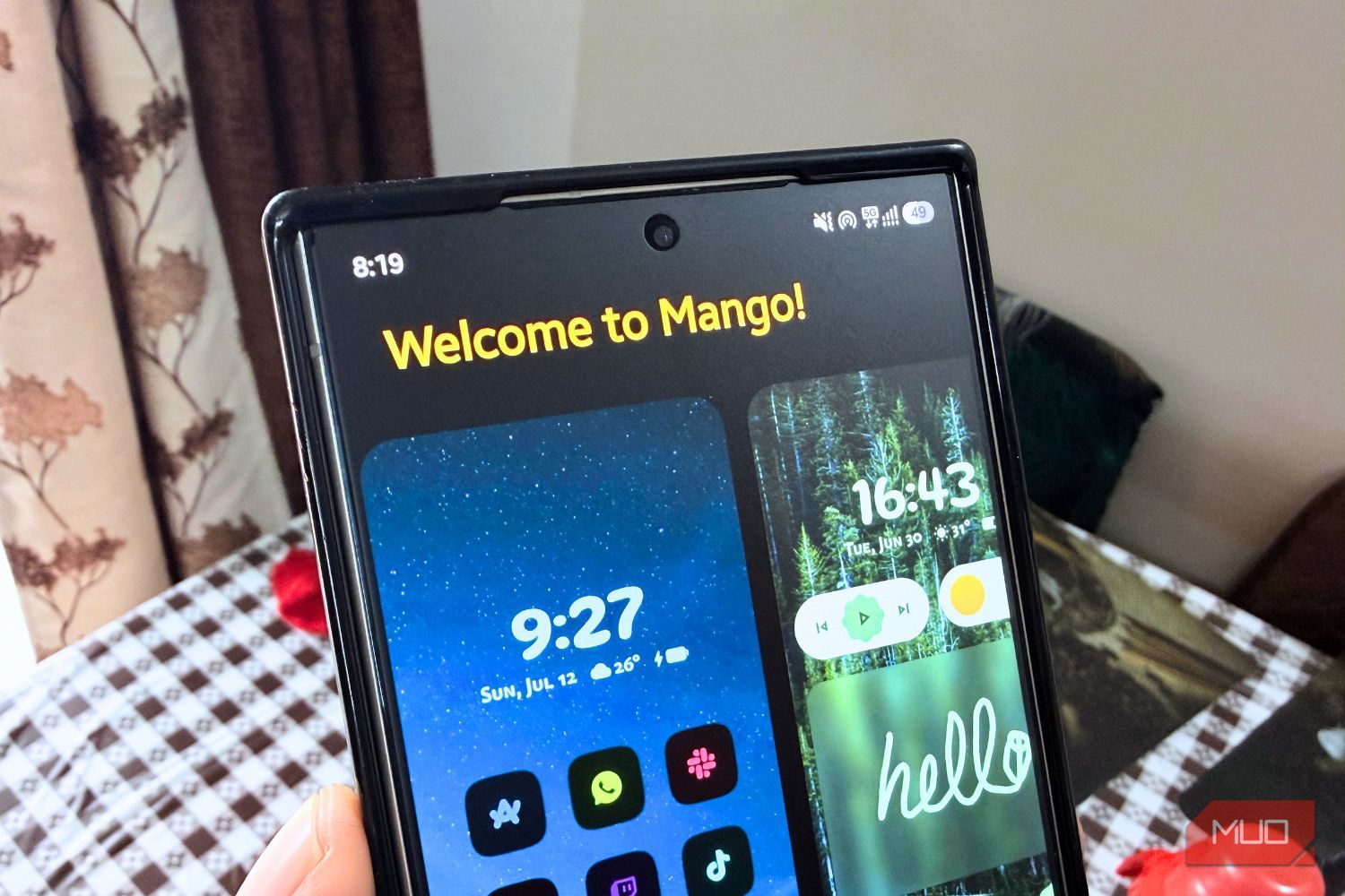 Mango Launcher hero