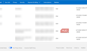 Microsoft account recovery keys