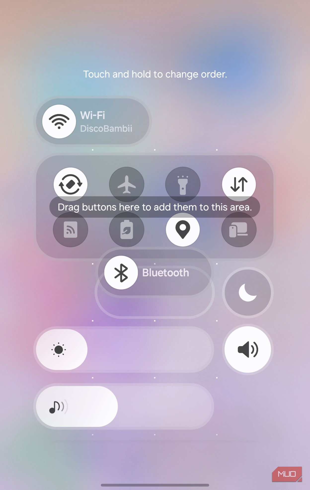 moving buttons around
