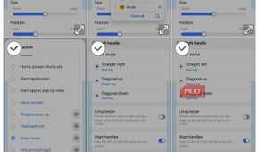 Multiple screenshots selected in Samsung Gallery