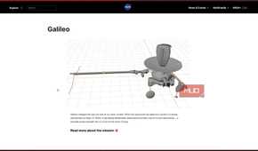 NASA Galileo 3d model.-1