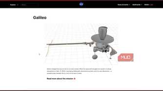 NASA Galileo 3d model.-1