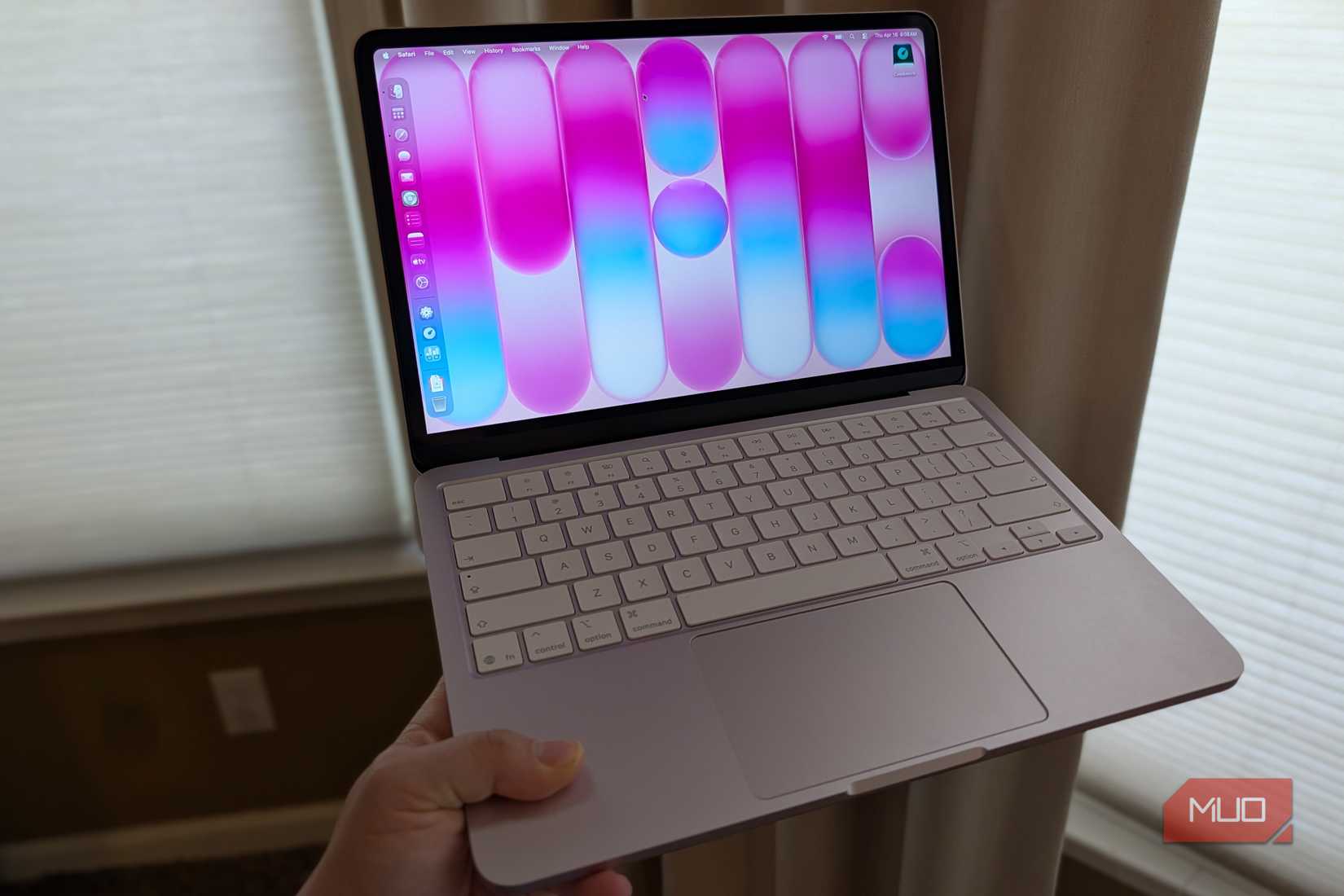 macbook neo in pink
