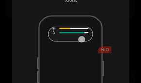 Tutorial popup showing Dynamic Widgets vertical swipe feature