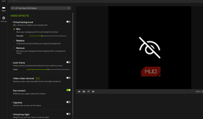 nvidia broadcast video effects
