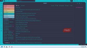 obsidian bases plugin database table with 528 results
