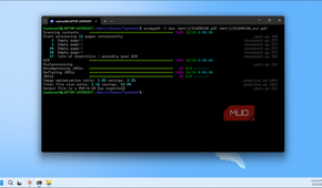 Ocrmypdf Processing Pdf With Ocr And Image Optimization On Wsl Terminal