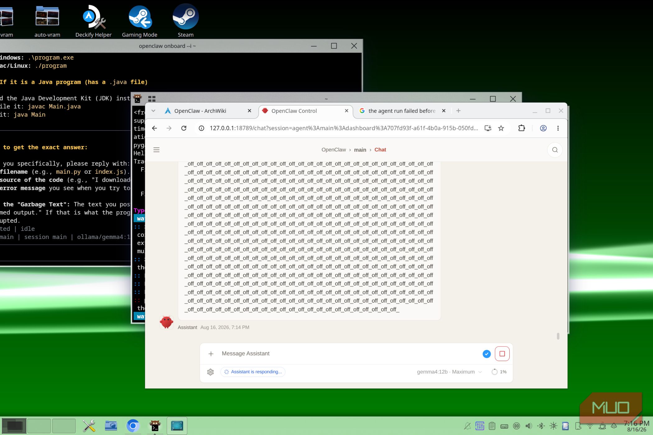 Error loops in OpenClaw