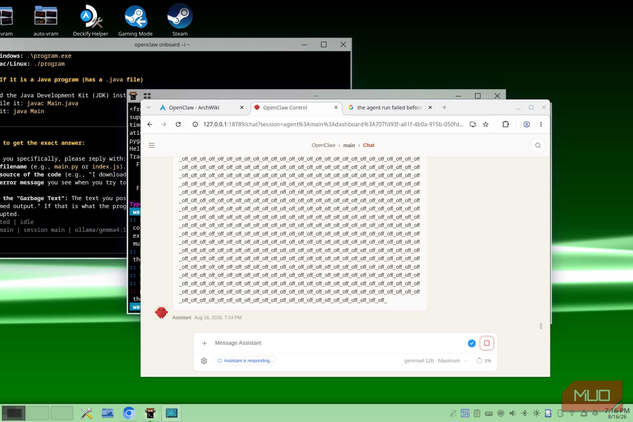 Error loops in OpenClaw