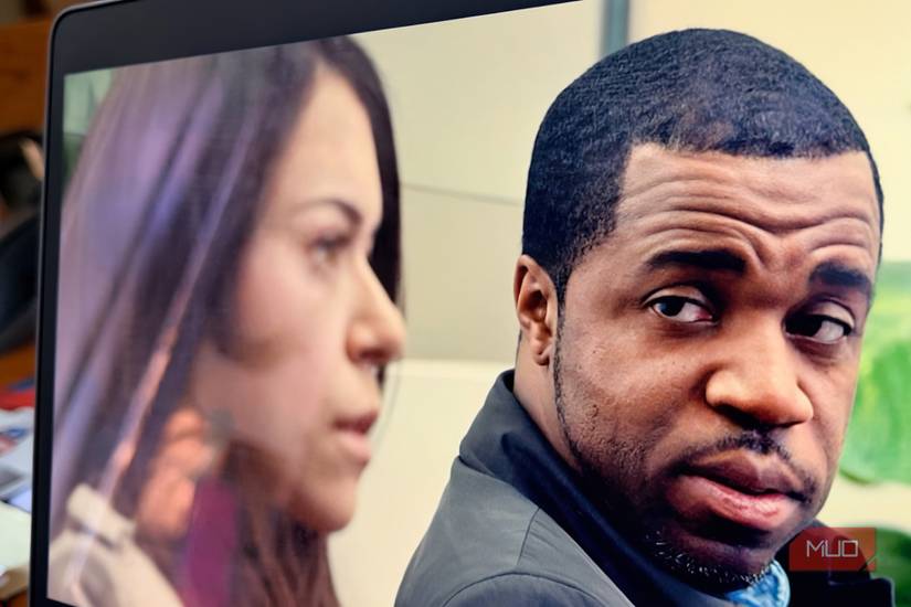 Orphan Black on a MacBook Pro.