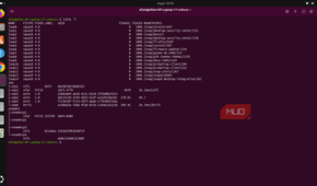 Overall disk layout befr compression