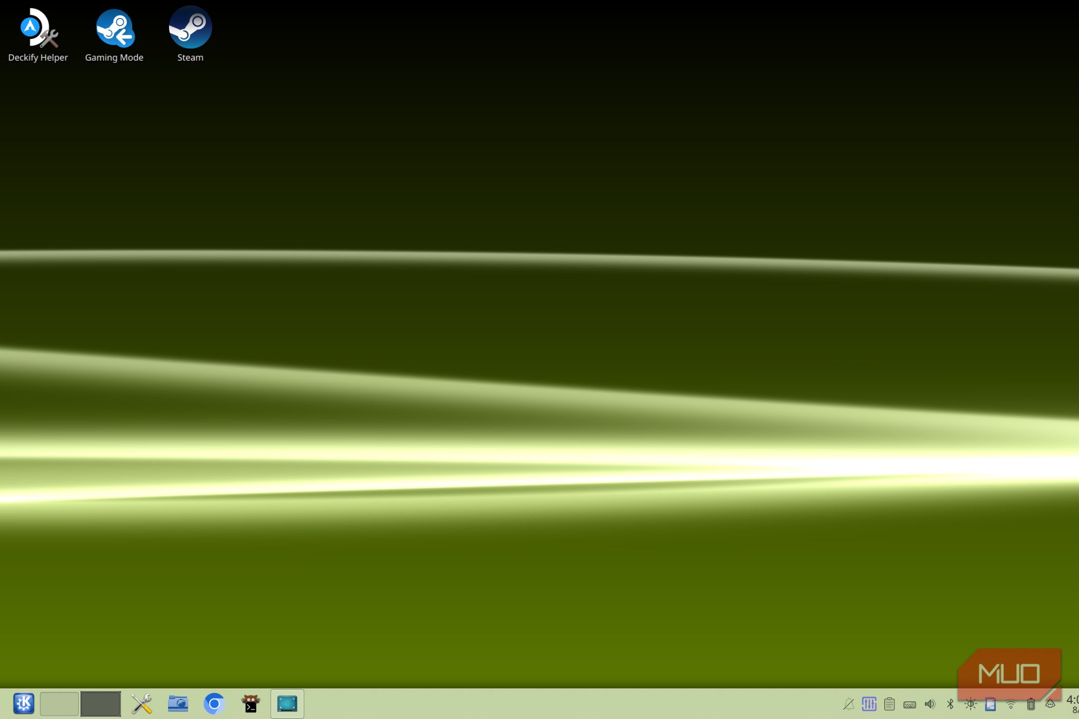 A custom KDE Plasma desktop