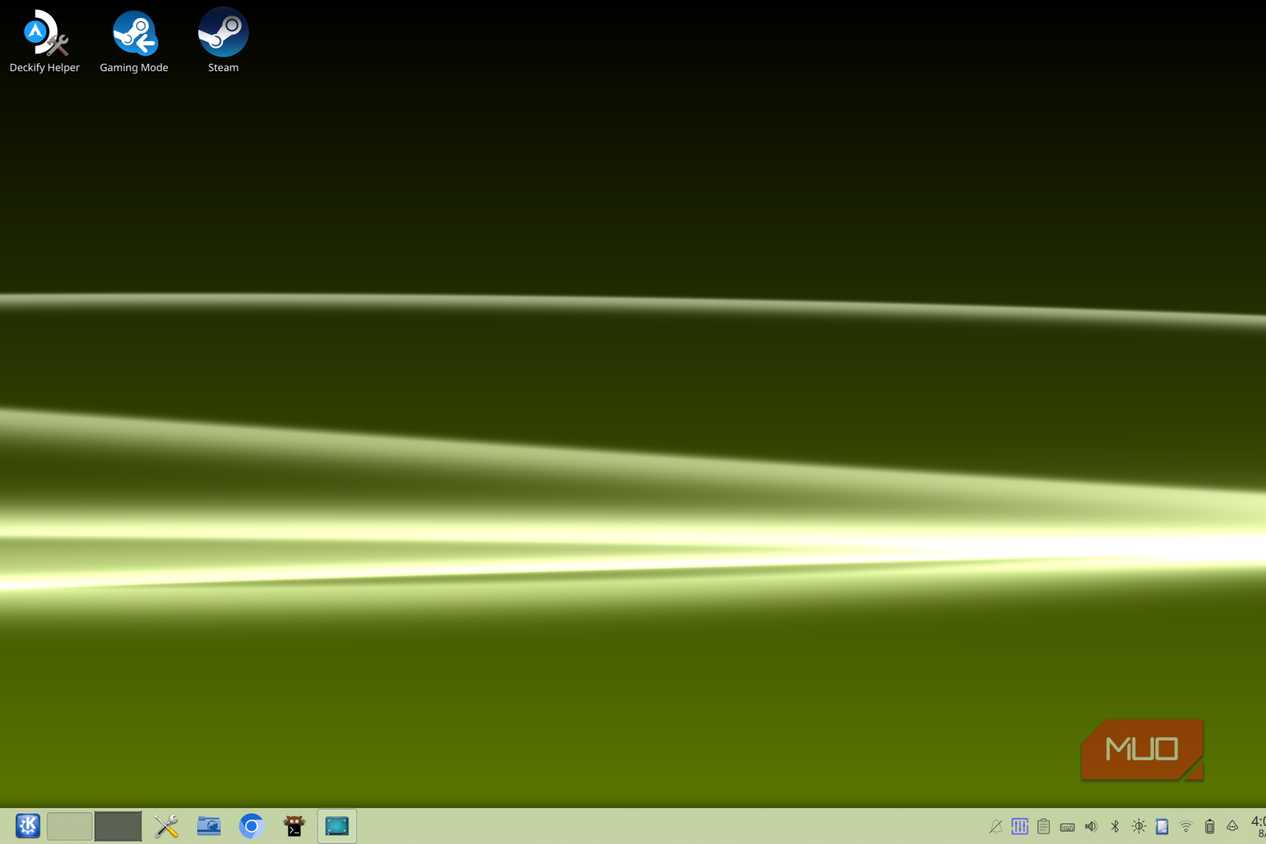 A custom KDE Plasma desktop