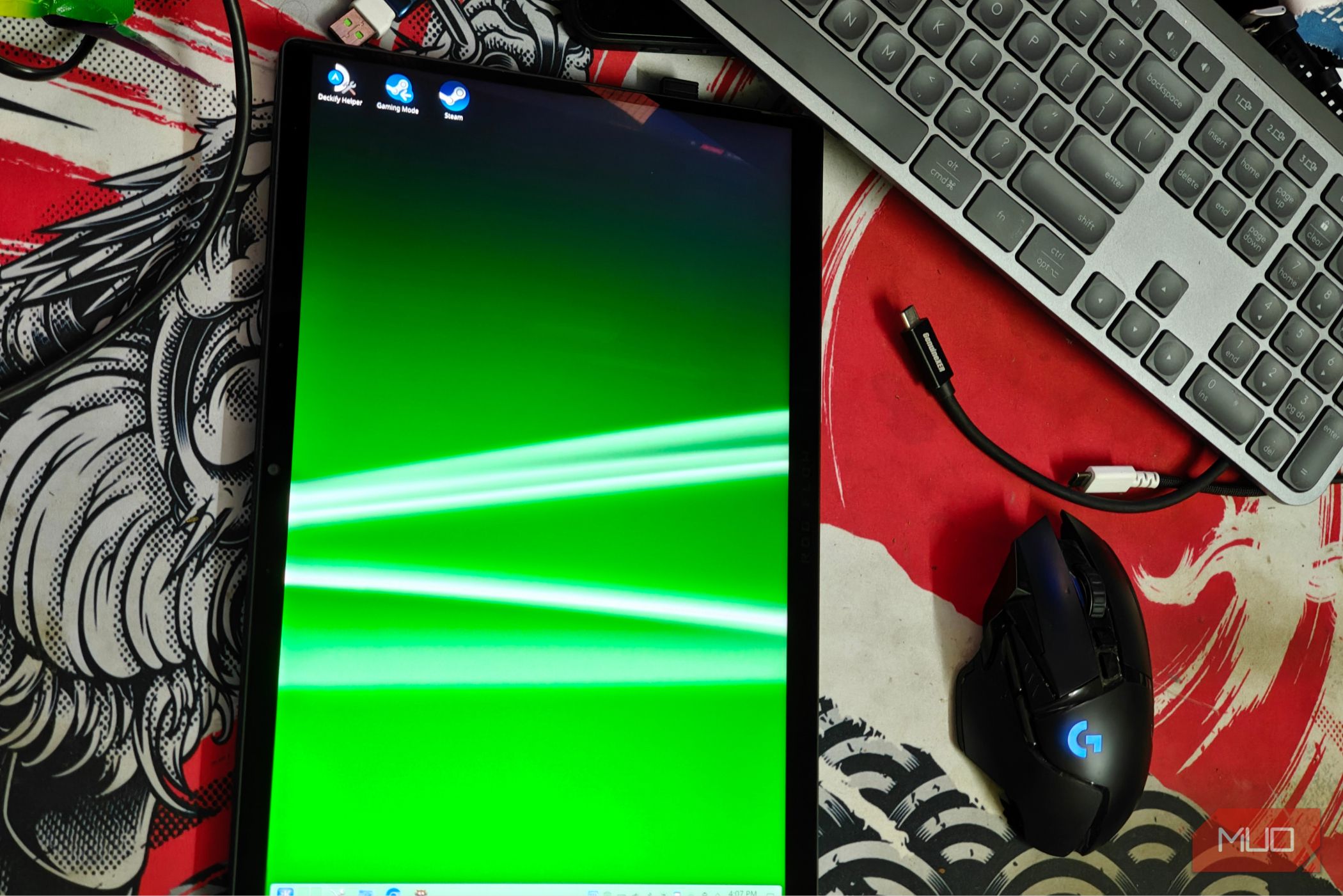 I put Linux on a tablet, and KDE Plasma handled everything I threw at it