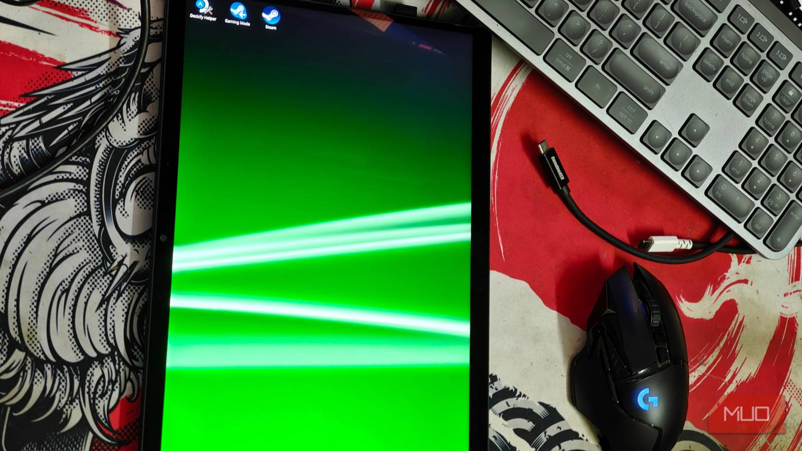 I put Linux on a tablet, and KDE Plasma handled everything I threw at it
