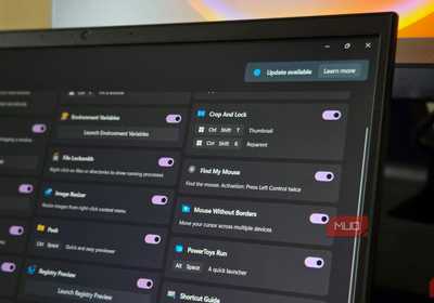 5 признаков сбоя SSD, которые путают с медленной работой Windows PowerToys Mouse Without Border app open in Windows 11