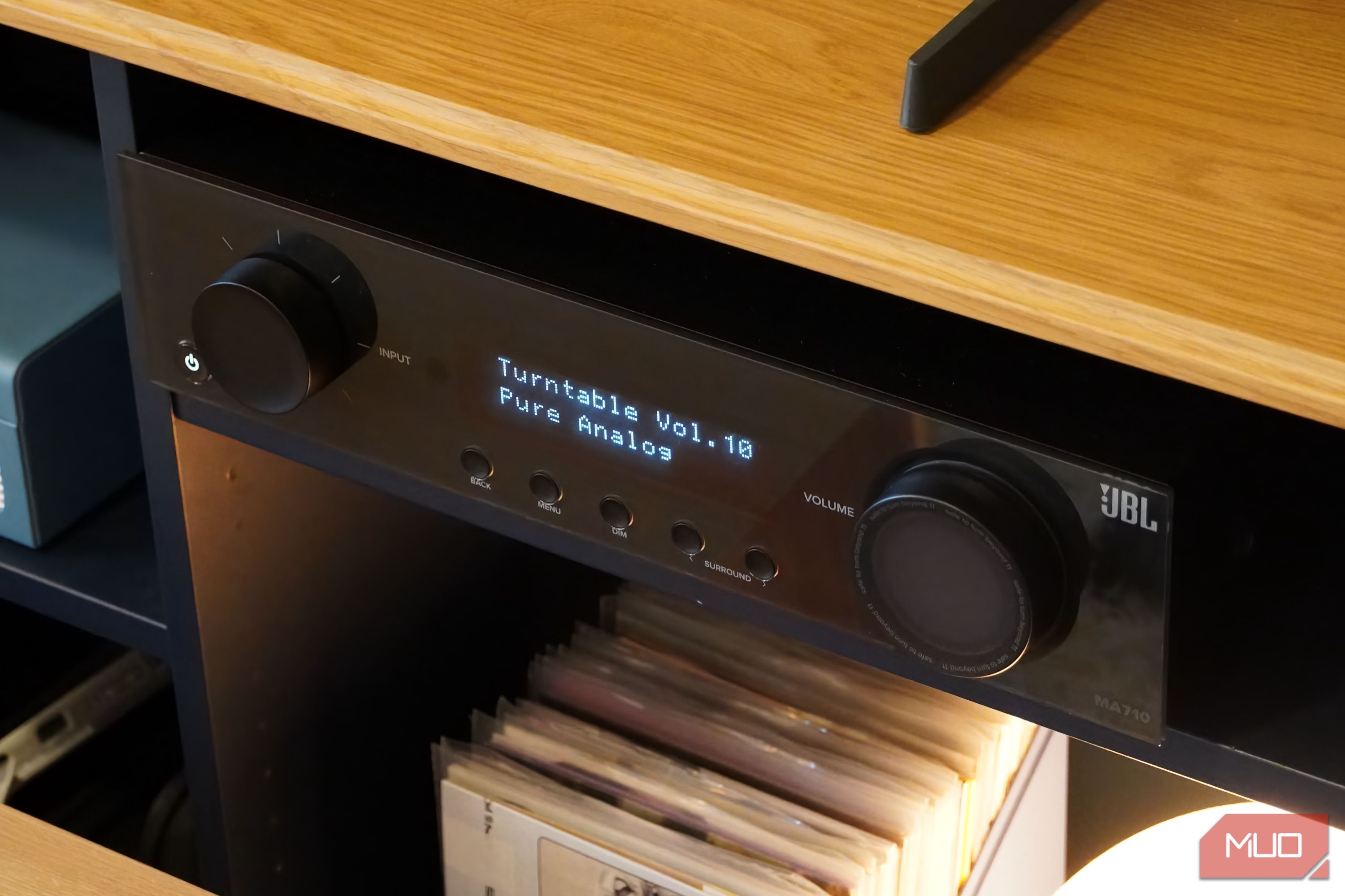 Pure analog mode on a receiver.