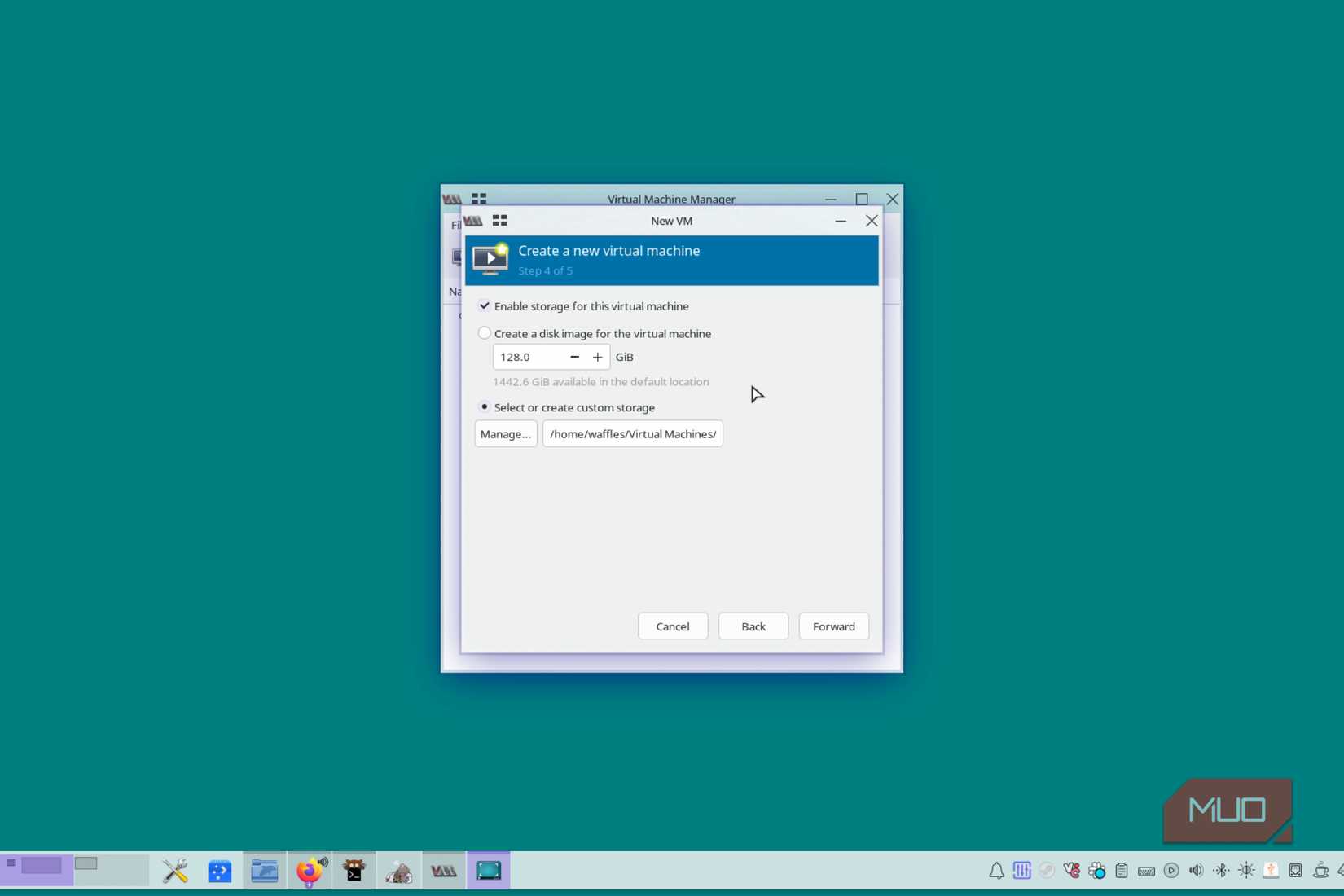 Creating a virtual disk in QEMU
