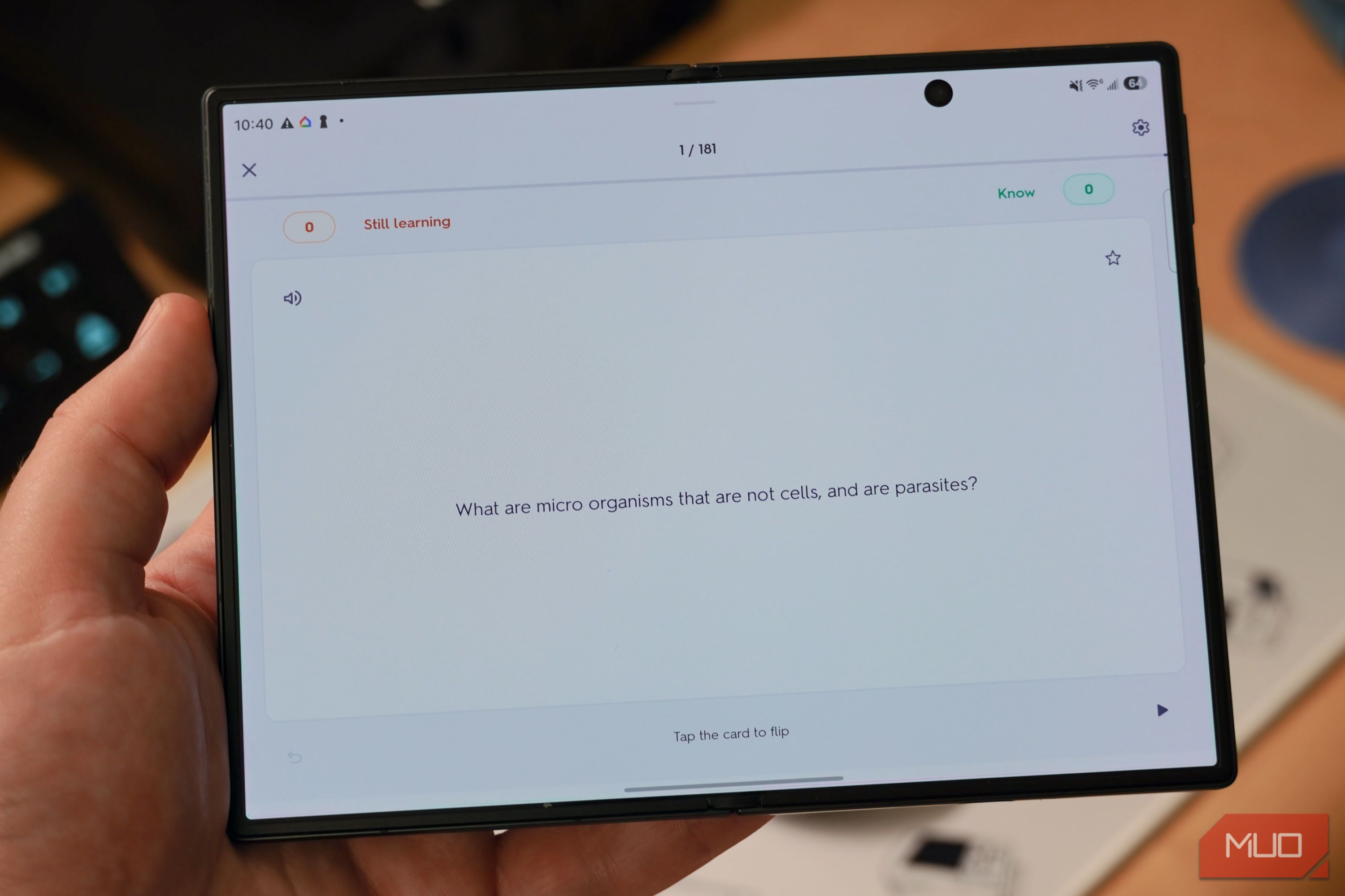 Flashcards of terms and definitions with Quizlet.