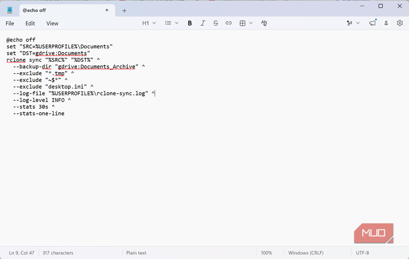 rclone drive script