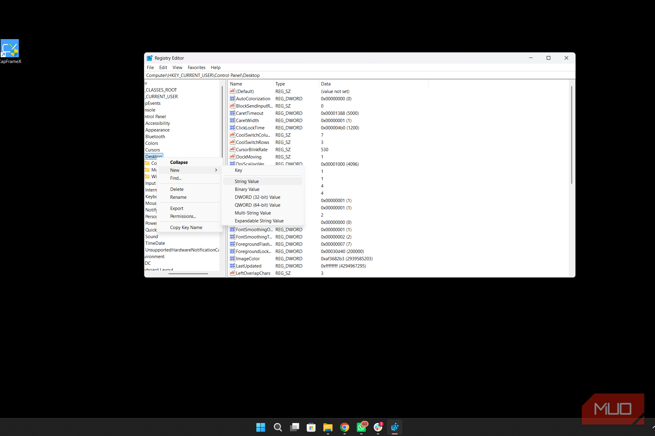 Registry Editor