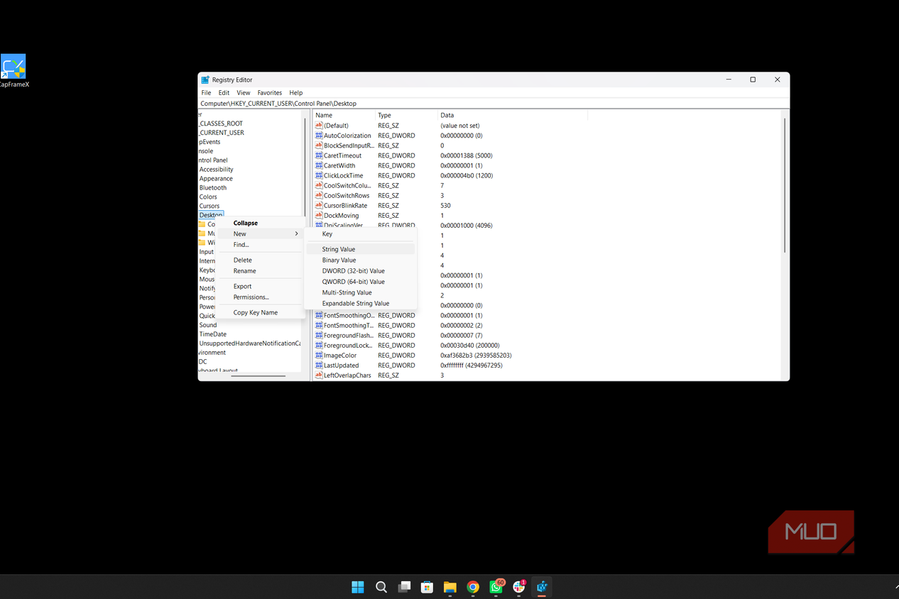 Registry Editor