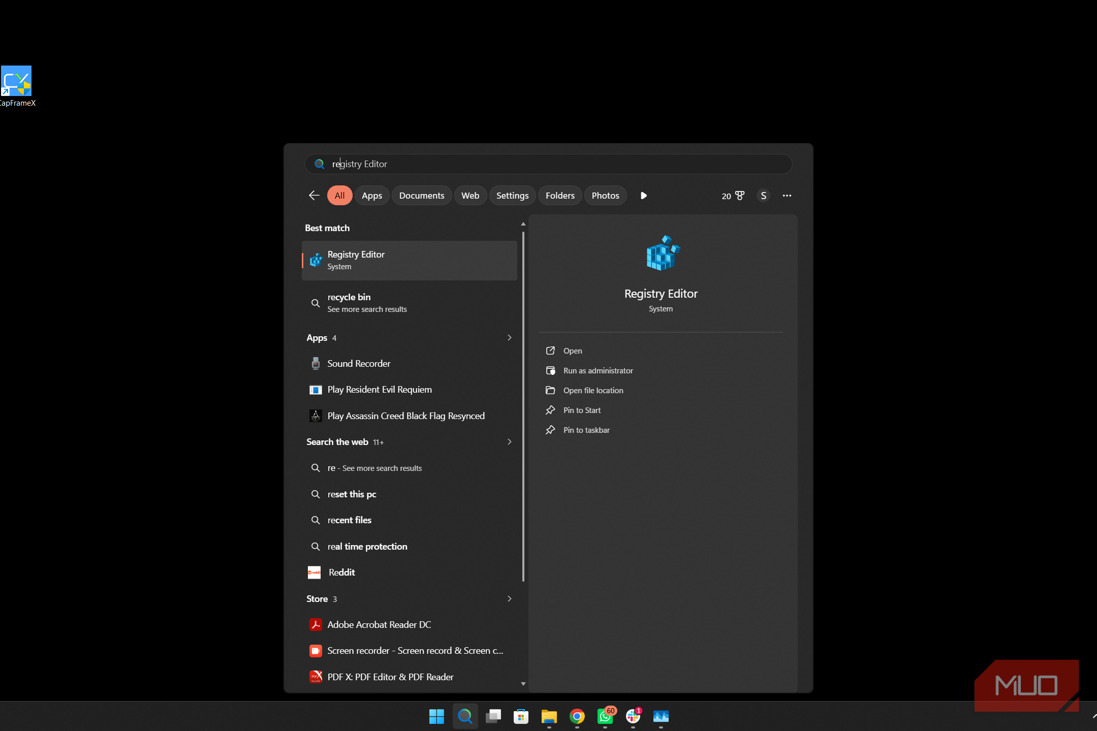 Registry Editor