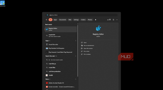 Registry Editor