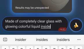 Remix editor in Google Messages with a user-typed prompt