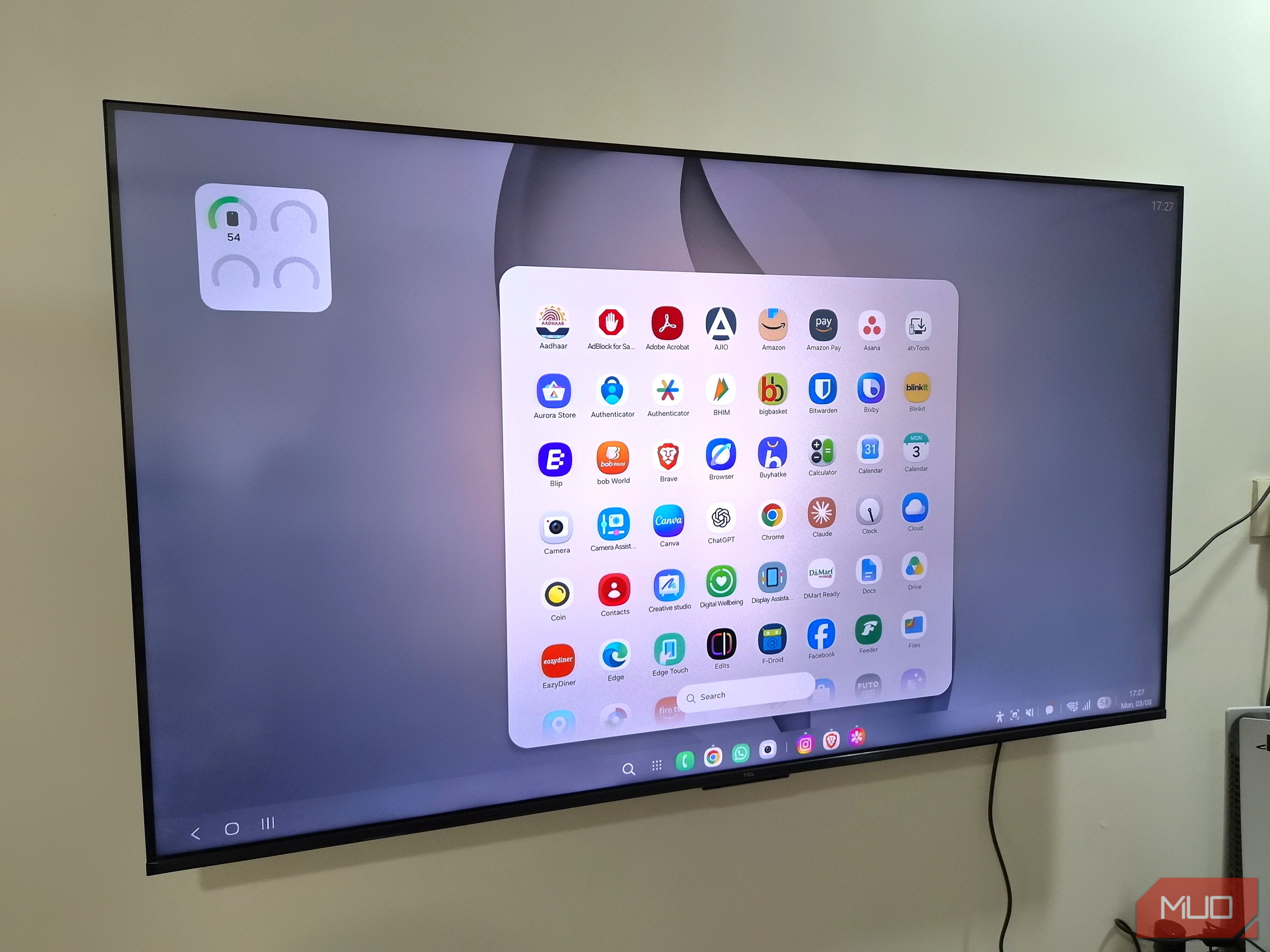 Samsung DeX on large TV