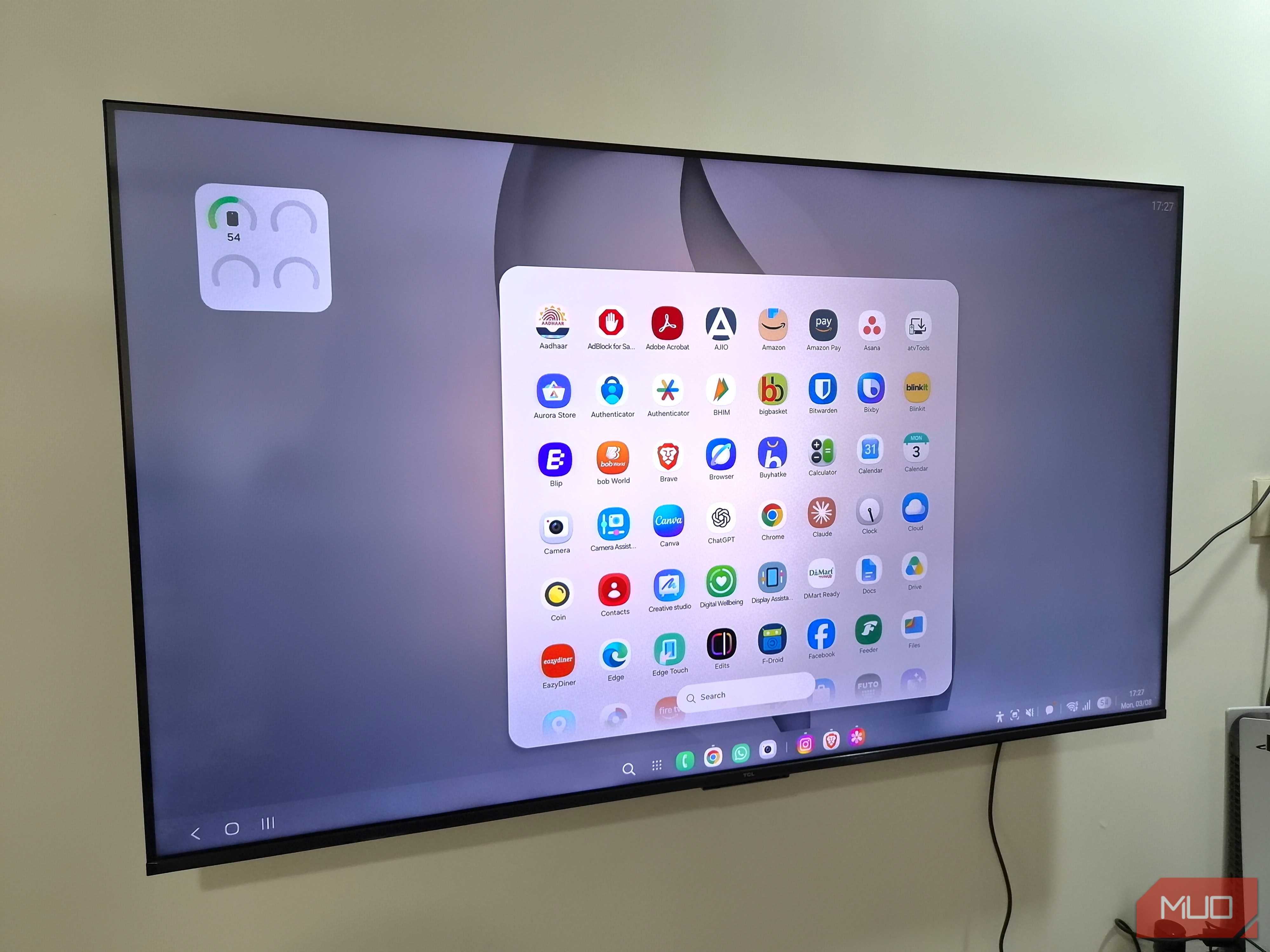 Samsung DeX on large TV