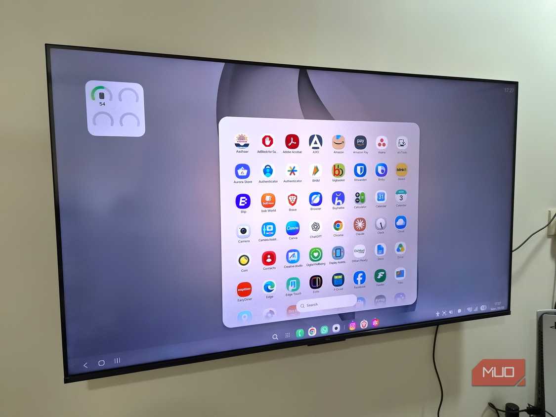 Samsung DeX on large TV