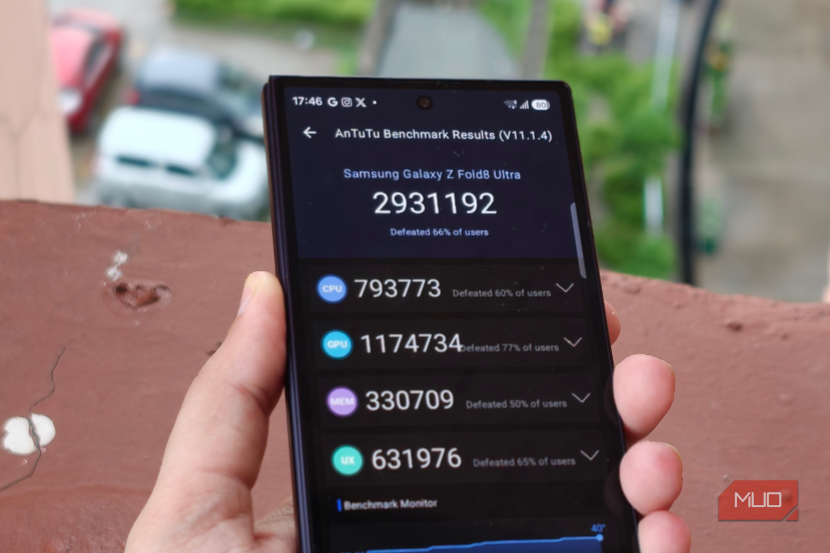 Samsung Galaxy Z Fold 8 Ultra AnTuTu benchmark scores