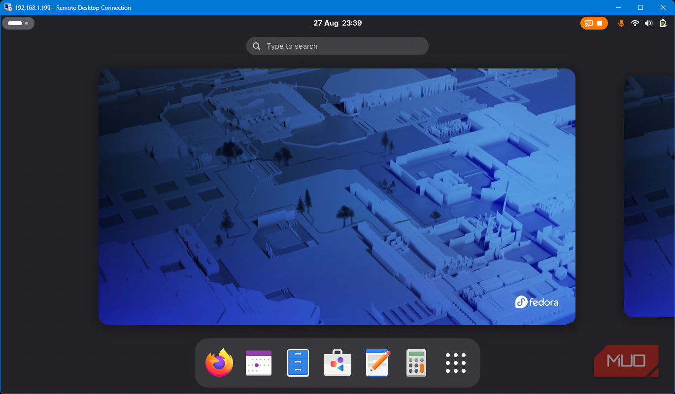 Fedora installation on Samsung ProTab Out-of-the-Box