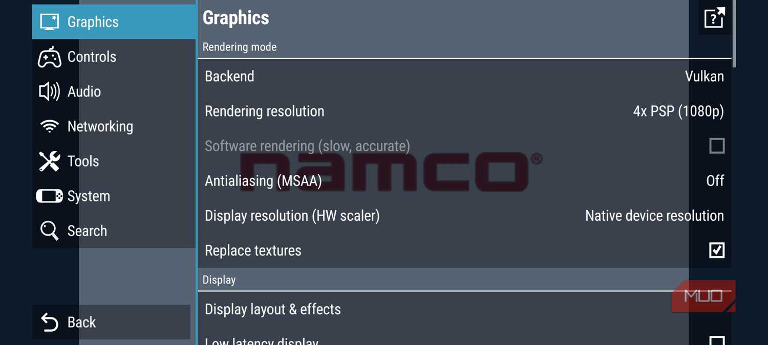 graphics settings ppsspp