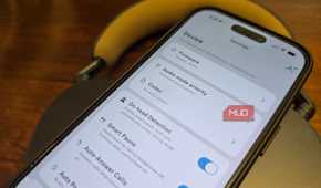 The Sennheiser app showing audio settings.